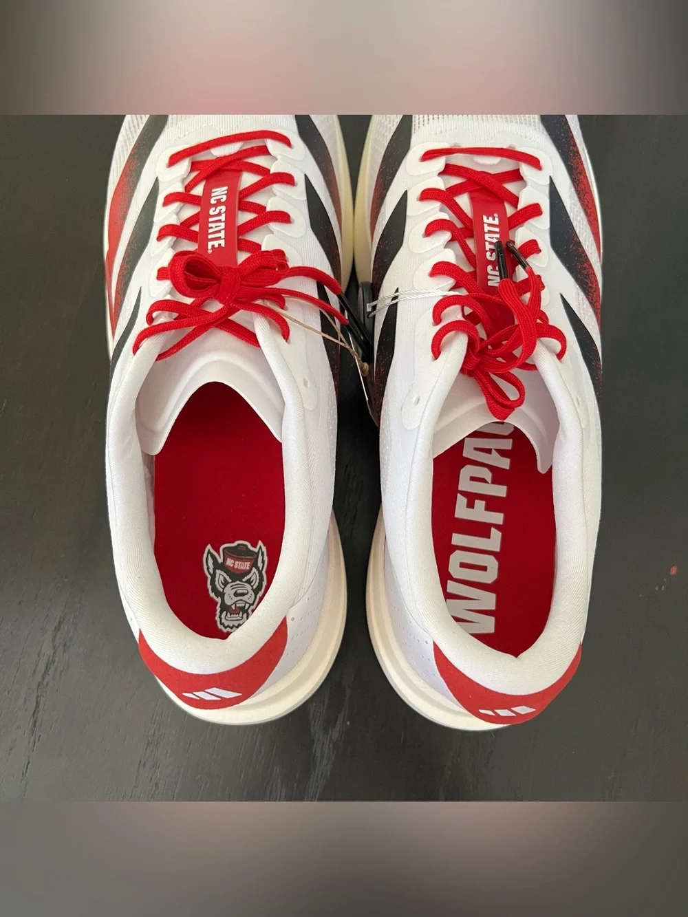 ✔️New✔️ ADIDAS NCAA x Adizero Evo SL 'NC State'